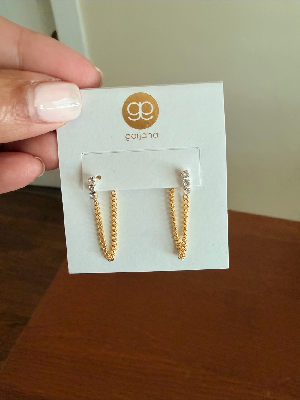 gorjana Wilder Shimmer Chain Huggies